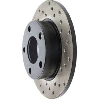 Stoptech - StopTech Sport Cryo Cross Drilled Brake Rotor; Rear Left - Image 2