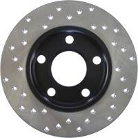 Stoptech - StopTech Sport Cryo Cross Drilled Brake Rotor; Rear Left - Image 3