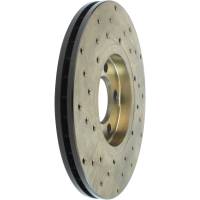 Stoptech - StopTech Sport Cryo Cross Drilled Brake Rotor; Front Left - Image 4