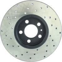 Stoptech - StopTech Sport Cryo Cross Drilled Brake Rotor; Front Left - Image 3