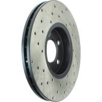 Stoptech - StopTech Sport Cryo Cross Drilled Brake Rotor; Front Left - Image 5