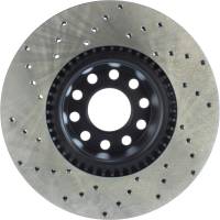 Stoptech - StopTech Sport Cryo Cross Drilled Brake Rotor; Front Left - Image 2