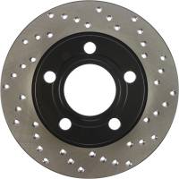 Stoptech - StopTech Sport Cryo Cross Drilled Brake Rotor; Rear Left - Image 2