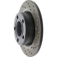 Stoptech - StopTech Sport Cryo Cross Drilled Brake Rotor; Rear Left - Image 4