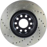 Stoptech - StopTech Sport Cryo Cross Drilled Brake Rotor; Front Left - Image 3