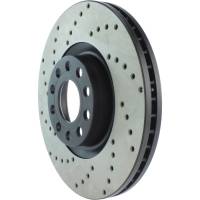 Stoptech - StopTech Sport Cryo Cross Drilled Brake Rotor; Front Right - Image 3