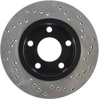 Stoptech - StopTech Sport Cryo Cross Drilled Brake Rotor; Rear Left - Image 4