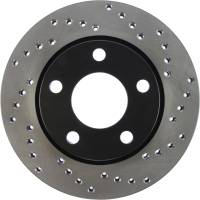 Stoptech - StopTech Sport Cryo Cross Drilled Brake Rotor; Rear Left - Image 5