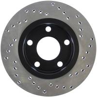 Stoptech - StopTech Sport Cross Drilled Brake Rotor; Rear Left - Image 2