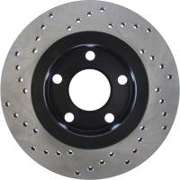 Stoptech - StopTech Sport Cryo Cross Drilled Brake Rotor; Rear Left - Image 2