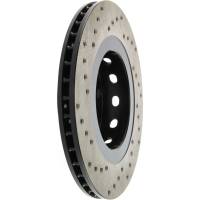 Stoptech - StopTech Sport Cryo Cross Drilled Brake Rotor; Rear Left - Image 4