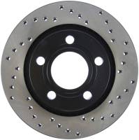 Stoptech - StopTech Sport Cross Drilled Brake Rotor; Rear Left - Image 1