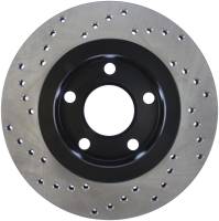 Stoptech - StopTech Sport Cross Drilled Brake Rotor; Rear Left - Image 2