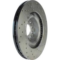 Stoptech - StopTech Sport Cryo Cross Drilled Brake Rotor; Front Right - Image 2
