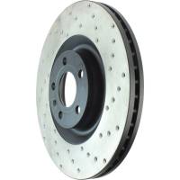 Stoptech - StopTech Sport Cryo Cross Drilled Brake Rotor; Front Left - Image 5