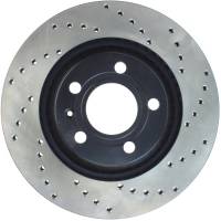 Stoptech - StopTech Sport Cryo Cross Drilled Brake Rotor; Rear Left - Image 2
