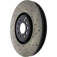 Stoptech - StopTech Sport Cryo Cross Drilled Brake Rotor; Front Left - Image 3