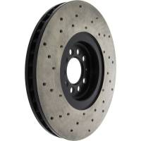 Stoptech - StopTech Sport Cryo Cross Drilled Brake Rotor; Front Left - Image 5