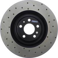Stoptech - StopTech Sport Cryo Cross Drilled Brake Rotor; Front Left - Image 2
