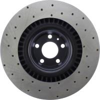 Stoptech - StopTech Sport Cryo Cross Drilled Brake Rotor; Front Left - Image 4