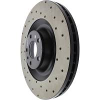 Stoptech - StopTech Sport Cryo Cross Drilled Brake Rotor; Front Left - Image 5