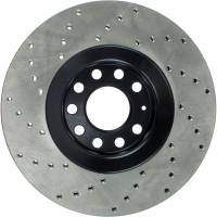 Stoptech - StopTech Sport Cryo Cross Drilled Brake Rotor; Front Left - Image 2