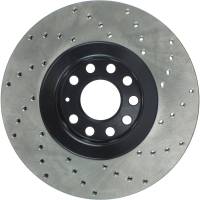 Stoptech - StopTech Sport Cryo Cross Drilled Brake Rotor; Front Right - Image 5