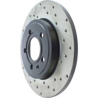 Stoptech - StopTech Sport Cryo Cross Drilled Brake Rotor; Rear Left - Image 5