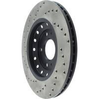 Stoptech - StopTech Sport Cryo Cross Drilled Brake Rotor; Rear Left - Image 4