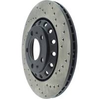 Stoptech - StopTech Sport Cryo Cross Drilled Brake Rotor; Rear Left - Image 5