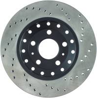 Stoptech - StopTech Sport Cross Drilled Brake Rotor; Rear Right - Image 2