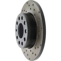 Stoptech - StopTech Sport Cryo Cross Drilled Brake Rotor; Rear Left - Image 2