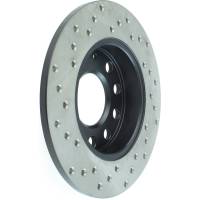 Stoptech - StopTech Sport Cryo Cross Drilled Brake Rotor; Rear Left - Image 2