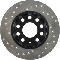 Stoptech - StopTech Sport Cryo Cross Drilled Brake Rotor; Rear Left - Image 3
