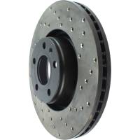 Stoptech - StopTech Sport Cryo Cross Drilled Brake Rotor; Front Left - Image 3