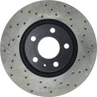 Stoptech - StopTech Sport Cryo Cross Drilled Brake Rotor; Front Left - Image 4