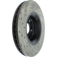 Stoptech - StopTech Sport Cryo Cross Drilled Brake Rotor; Front Left - Image 5
