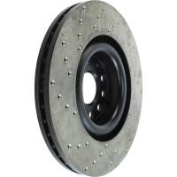 Stoptech - StopTech Sport Cryo Cross Drilled Brake Rotor; Front Left - Image 2