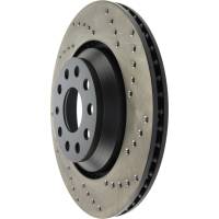 Stoptech - StopTech Sport Cryo Cross Drilled Brake Rotor; Rear Left - Image 5