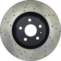 Stoptech - StopTech Sport Cryo Cross Drilled Brake Rotor; Front Left - Image 3