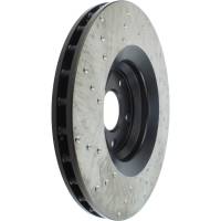 Stoptech - StopTech Sport Cryo Cross Drilled Brake Rotor; Front Left - Image 5