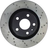 Stoptech - StopTech Sport Cryo Cross Drilled Brake Rotor; Rear Left - Image 2