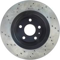 Stoptech - StopTech Sport Cross Drilled Brake Rotor; Rear Left - Image 2