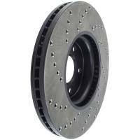 Stoptech - StopTech Sport Cryo Cross Drilled Brake Rotor; Front Left - Image 2