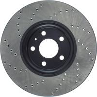 Stoptech - StopTech Sport Cryo Cross Drilled Brake Rotor; Front Left - Image 3