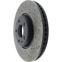 Stoptech - StopTech Sport Cryo Cross Drilled Brake Rotor; Front Left - Image 5