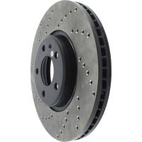 Stoptech - StopTech Sport Cryo Cross Drilled Brake Rotor; Front Right - Image 2