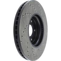 Stoptech - StopTech Sport Cryo Cross Drilled Brake Rotor; Front Right - Image 3