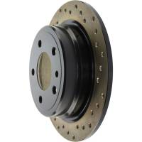 Stoptech - StopTech Sport Cryo Cross Drilled Brake Rotor; Rear Left - Image 3