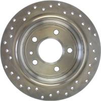 Stoptech - StopTech Sport Cryo Cross Drilled Brake Rotor; Rear Left - Image 5